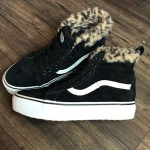High top Cheetah Vans